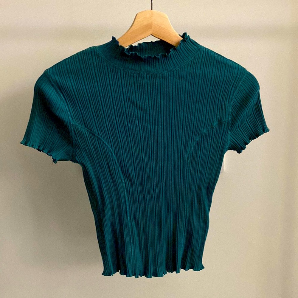 stretchy mock neck wild fable shirt